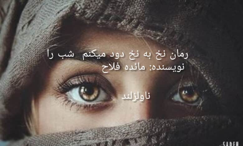 رمان نخ به نخ دود میکنم شب را